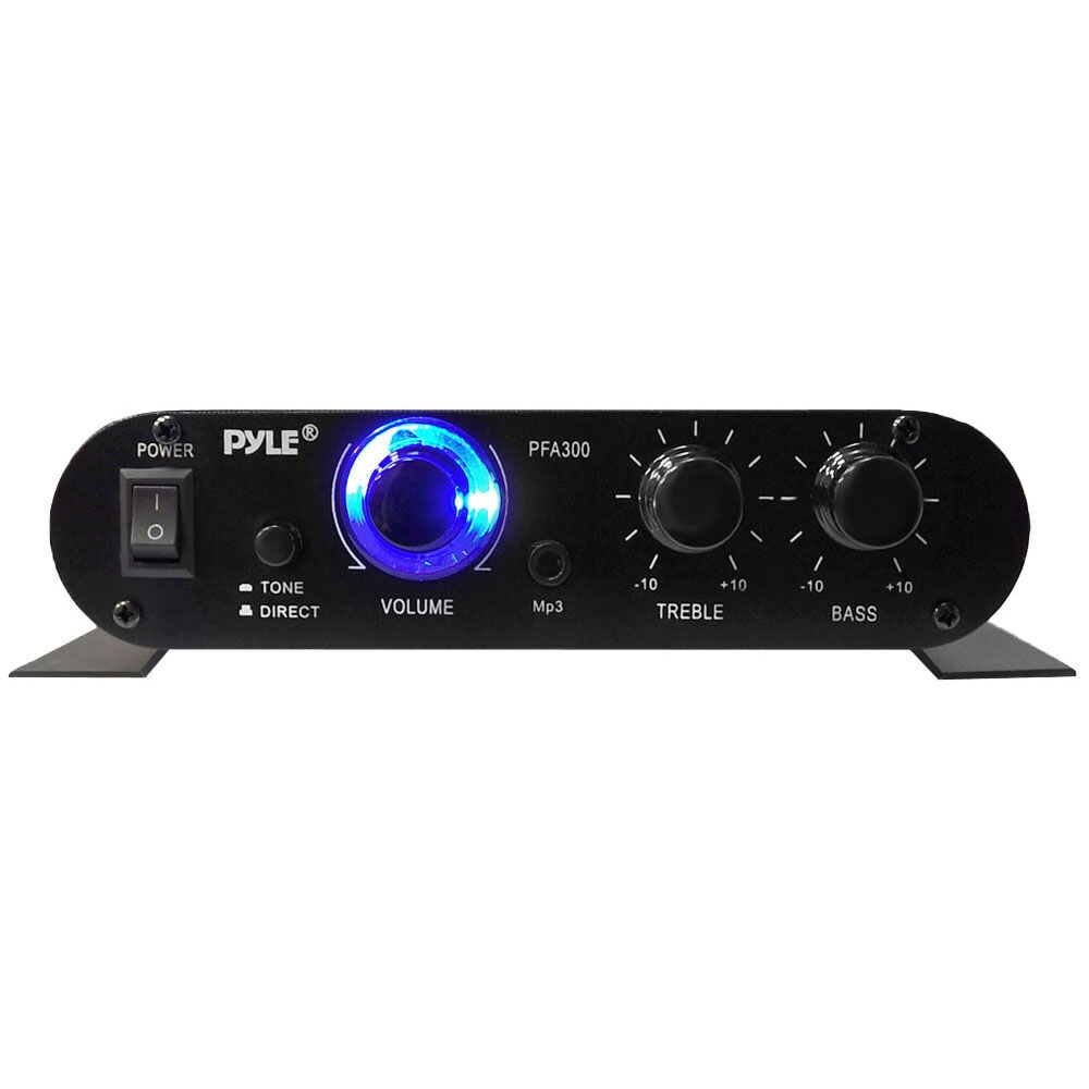 Pyle PFA300 90W Class T Hi-Fi Stereo Amplifier with AC Adapter